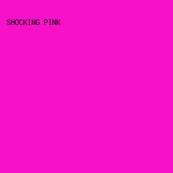 F812C7 - Shocking Pink color image preview