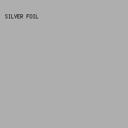 AEAEAE - Silver Foil color image preview