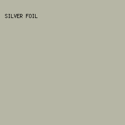 b6b6a5 - Silver Foil color image preview