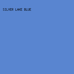 5985d0 - Silver Lake Blue color image preview