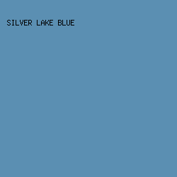 5B8FB2 - Silver Lake Blue color image preview