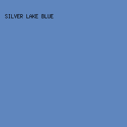 5F86BE - Silver Lake Blue color image preview