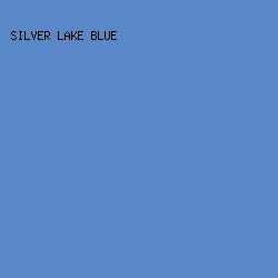 5a87c7 - Silver Lake Blue color image preview