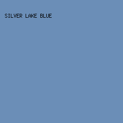 6B8EB7 - Silver Lake Blue color image preview