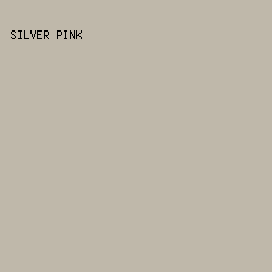 BFB8AA - Silver Pink color image preview