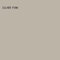 bbb3a6 - Silver Pink color image preview