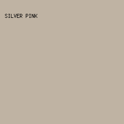 bfb3a3 - Silver Pink color image preview