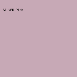c7a9b6 - Silver Pink color image preview