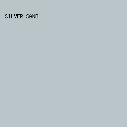 B9C5C8 - Silver Sand color image preview