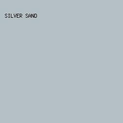 b5c0c4 - Silver Sand color image preview
