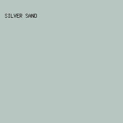 b7c6c0 - Silver Sand color image preview