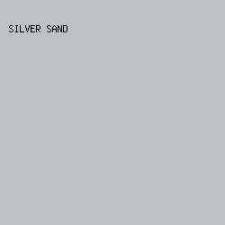 bfc0c2 - Silver Sand color image preview