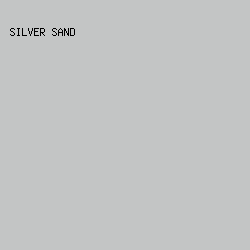 c3c5c5 - Silver Sand color image preview