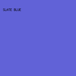6162D7 - Slate Blue color image preview