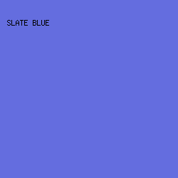 646ddf - Slate Blue color image preview
