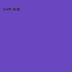 6B46C1 - Slate Blue color image preview