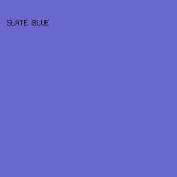 6a67ce - Slate Blue color image preview