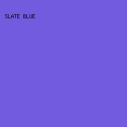 735BDF - Slate Blue color image preview