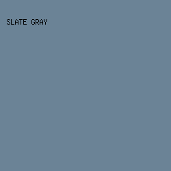 6B8396 - Slate Gray color image preview