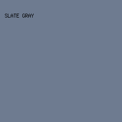 6e7b90 - Slate Gray color image preview