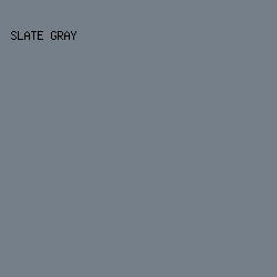 747f8a - Slate Gray color image preview