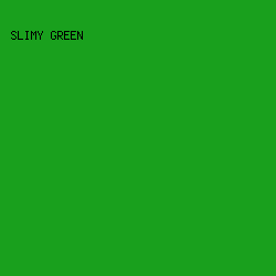 19A01D - Slimy Green color image preview