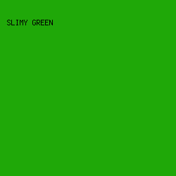 1FA808 - Slimy Green color image preview