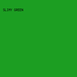 1c9e22 - Slimy Green color image preview