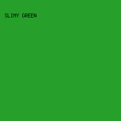 26a02a - Slimy Green color image preview