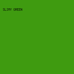 3F9B10 - Slimy Green color image preview