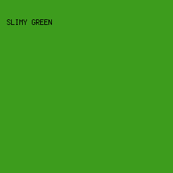 3d9c1d - Slimy Green color image preview