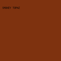 7E320F - Smokey Topaz color image preview