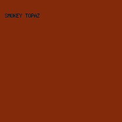 822a09 - Smokey Topaz color image preview