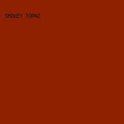 8e2100 - Smokey Topaz color image preview