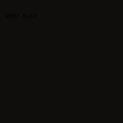 100d0d - Smoky Black color image preview