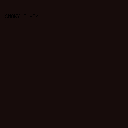 170c0b - Smoky Black color image preview