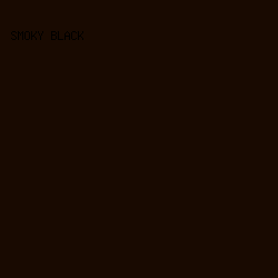 190a01 - Smoky Black color image preview