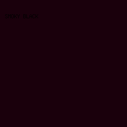 1A000C - Smoky Black color image preview