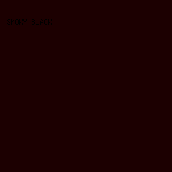 1C0001 - Smoky Black color image preview