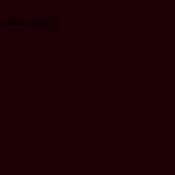 1a0004 - Smoky Black color image preview