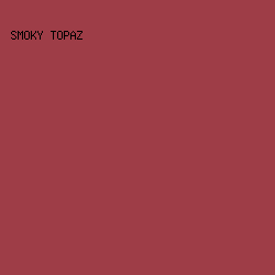 9E3D47 - Smoky Topaz color image preview