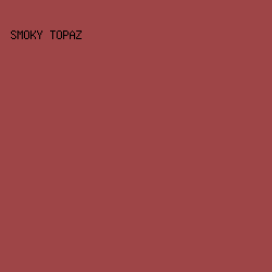 9E4547 - Smoky Topaz color image preview