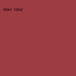 9d3c43 - Smoky Topaz color image preview