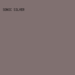 807070 - Sonic Silver color image preview