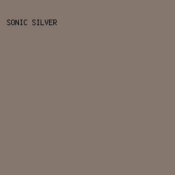 85766e - Sonic Silver color image preview