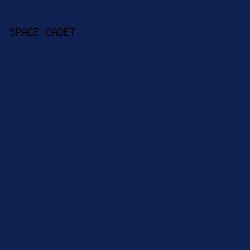 0F2150 - Space Cadet color image preview