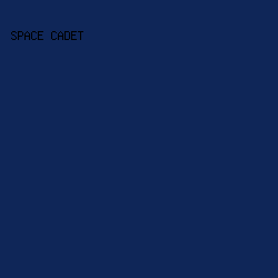 0F2658 - Space Cadet color image preview