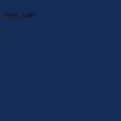 152e58 - Space Cadet color image preview