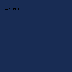 182c54 - Space Cadet color image preview