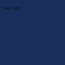 192E5B - Space Cadet color image preview